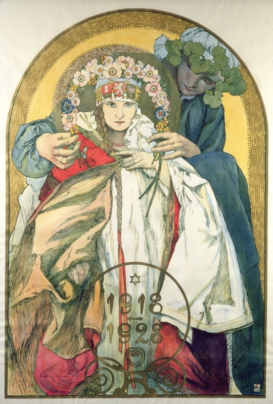 Alphonse Mucha | Chor der Mährischen Lehrer, 1911 Chor der Mährischen Lehrer, 1911 | Alphonse Mucha