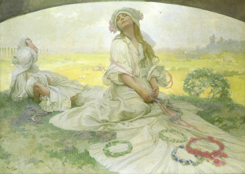 Alphonse Mucha | Lied von Böhmen, 1918 Lied von Böhmen, 1918 | Alphonse Mucha