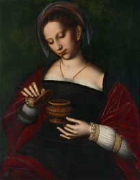 Mary Magdalene, c.1526/50 by Ambrosius Benson | Painting Reproduction