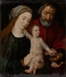 Holy Family, c.1525/30 by Ambrosius Benson | Painting Reproduction