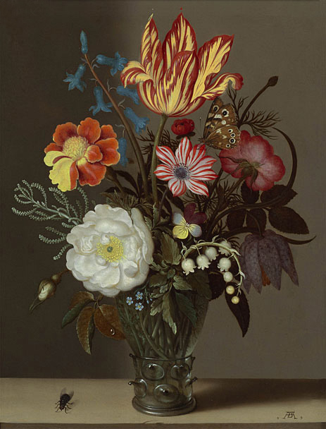 Still Life of Flowers in a Glass Roemer, n.d. | Ambrosius Bosschaert | Painting Reproduction
