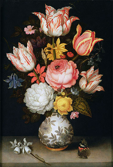 Still Life with Flowers, n.d. | Ambrosius Bosschaert | Painting Reproduction