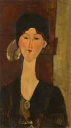Beatrice Hastings, 1915 by Modigliani | Painting Reproduction