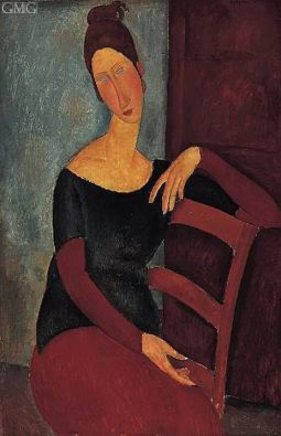 Portrait of the Artist's Wife, Jeanne Hebuterne | Modigliani