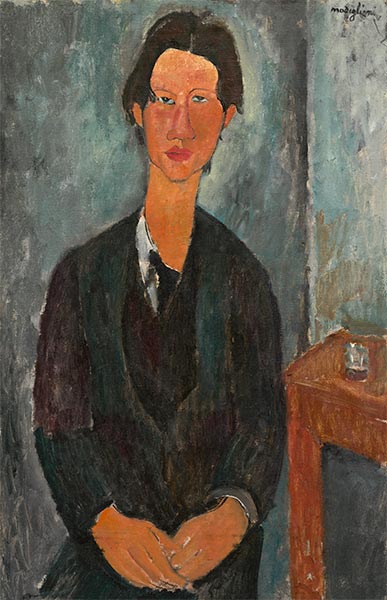 Chaim Soutine, 1917 | Modigliani | Painting Reproduction