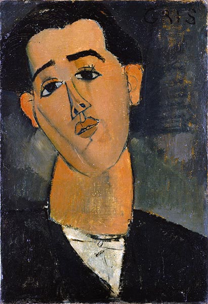 Juan Gris | Modigliani | Gemälde Reproduktion