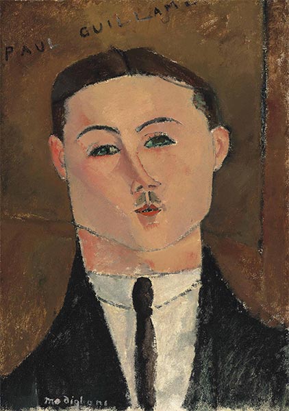 Paul Guillaume, 1916 | Modigliani | Gemälde Reproduktion