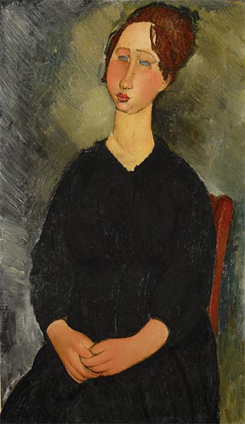 Das kleine Dienstmädchen | Modigliani | Gemälde Reproduktion