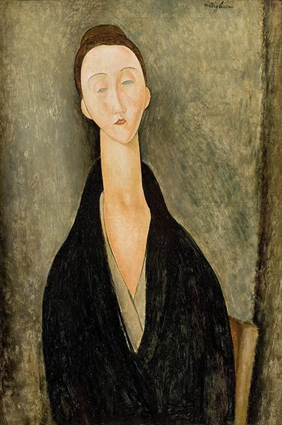 Lunia Czechowska, c.1918 | Modigliani | Painting Reproduction