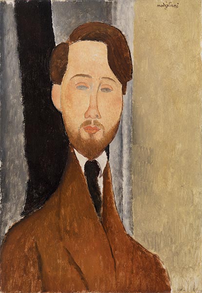 Léopold Zborowksi, 1919 | Modigliani | Gemälde Reproduktion