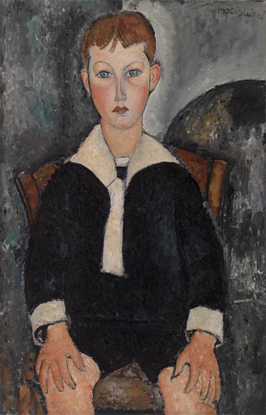 Junge im Matrosenanzug, 1917 | Modigliani