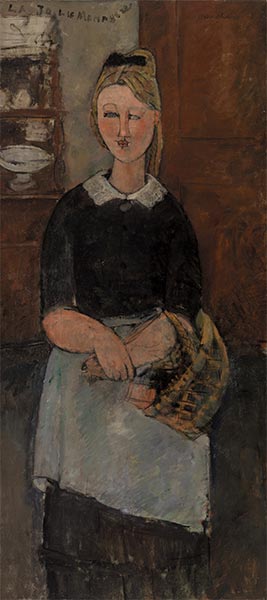 Die hübsche Hausfrau, 1915 | Modigliani