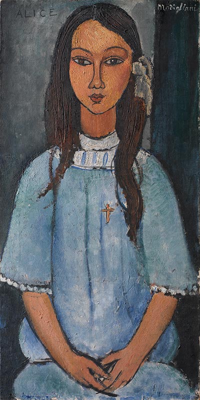 Alice | Modigliani | Gemälde Reproduktion