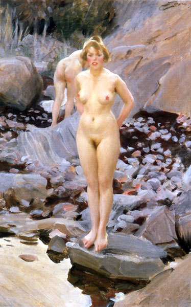 Helga, 1917 | Anders Zorn | Gemälde Reproduktion
