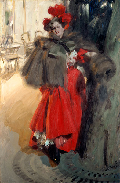 Night Effect, 1895 | Anders Zorn | Painting Reproduction