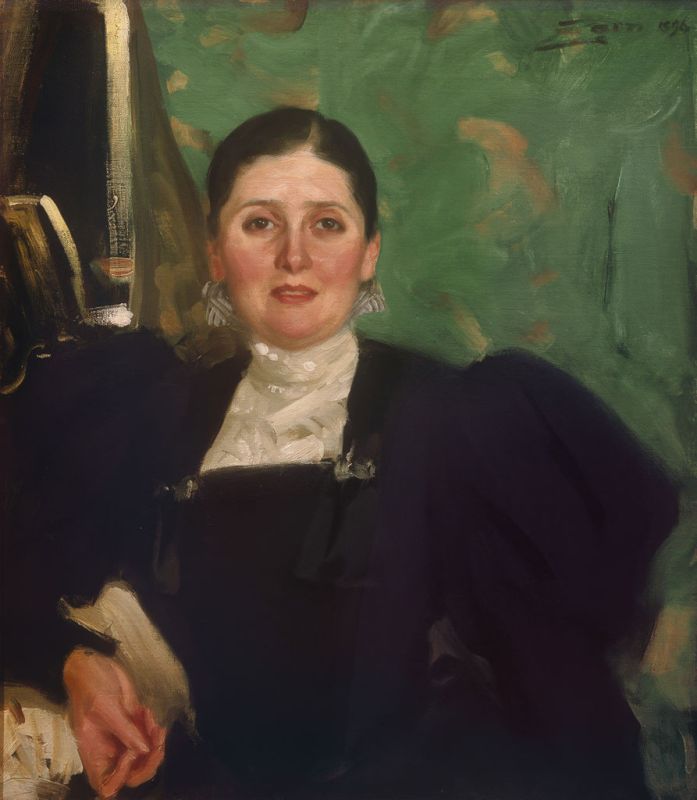 Martha Liebermann, 1896 | Anders Zorn