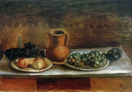 Still Life with Grapes | André Derain | Painting Reproduction