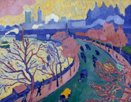 Charing Cross Bridge in London | André Derain | Painting Reproduction