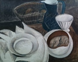 Still Life with a Small Basket | André Derain | Painting Reproduction