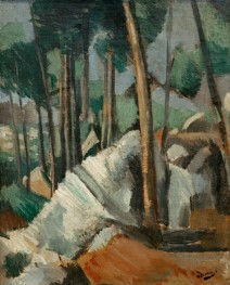 Undergrowth and Rocks at Sausset-les-Pins | André Derain | Painting Reproduction