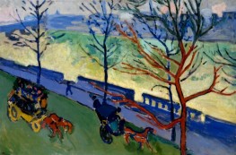 The Thames Embankment, London | André Derain | Painting Reproduction