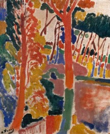 Trees in L'Estaque | André Derain | Painting Reproduction