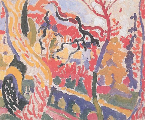 Landscape at Collioure, Summer 190 | Andre Derain | Painting Reproduction