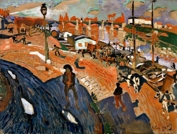 The Bridge at Le Pecq, c.1904/05 | Andre Derain | Painting Reproduction