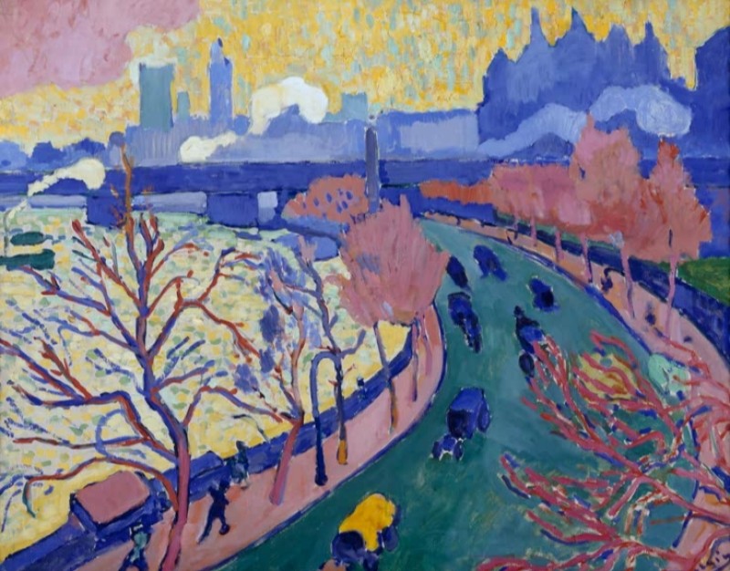 Charing Cross Bridge in London, 1906 | André Derain