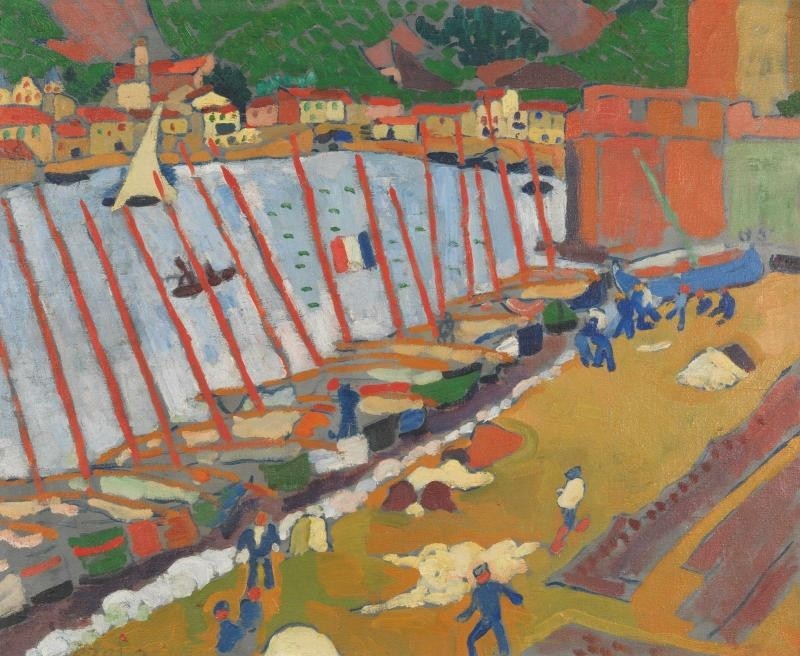 The Suburb of Collioure, 1905 | André Derain