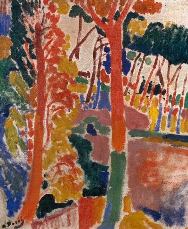 Trees in L'Estaque, 1906 | André Derain
