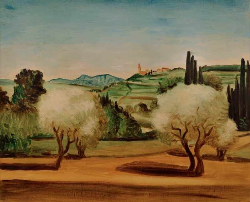 Landscape with Olive Trees, c.1930 | André Derain