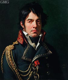 Portrait of Baron Jean-Dominique Larrey, 1804 von Girodet de Roussy-Trioson | Gemälde-Reproduktion