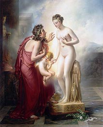 Pygmalion and Galatea, c.1813/19 von Girodet de Roussy-Trioson | Gemälde-Reproduktion