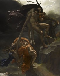 The Flood, 1806 by Girodet de Roussy-Trioson | Painting Reproduction
