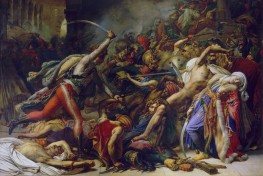 The Revolt in Cairo, October 21, 1798 | Girodet de Roussy-Trioson | Painting Reproduction