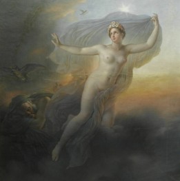 Tithonus and Aurora, 1814 by Girodet de Roussy-Trioson | Painting Reproduction