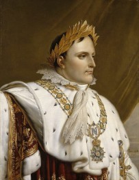 Portrait of Napoleon I in Grand Imperial Costume | Girodet de Roussy-Trioson | Painting Reproduction