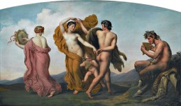 The Dance of the Nymphs Presided Over by the God Pan, 1814-1816 by Girodet de Roussy-Trioson | Painting Reproduction