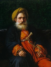 Portrait Of The Katchef Dahouth, Christian Mameluke | Girodet de Roussy-Trioson | Painting Reproduction