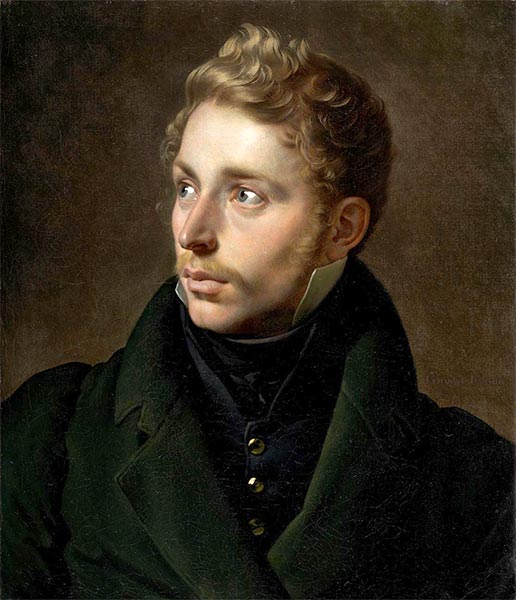 Portrait of Jacques-Joseph de Cathelineau, c.1822 | Girodet de Roussy-Trioson | Painting Reproduction