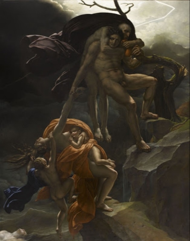 The Flood, 1806 | Girodet de Roussy-Trioson