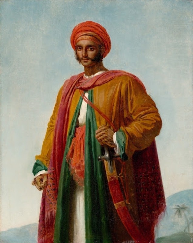 Study for 'Portrait of an Indian', 1807 | Girodet de Roussy-Trioson