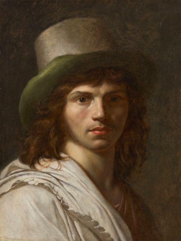 Girodet de Roussy-Trioson | Self-Portrait, 1795 Self-Portrait, 1795 | Girodet de Roussy-Trioson