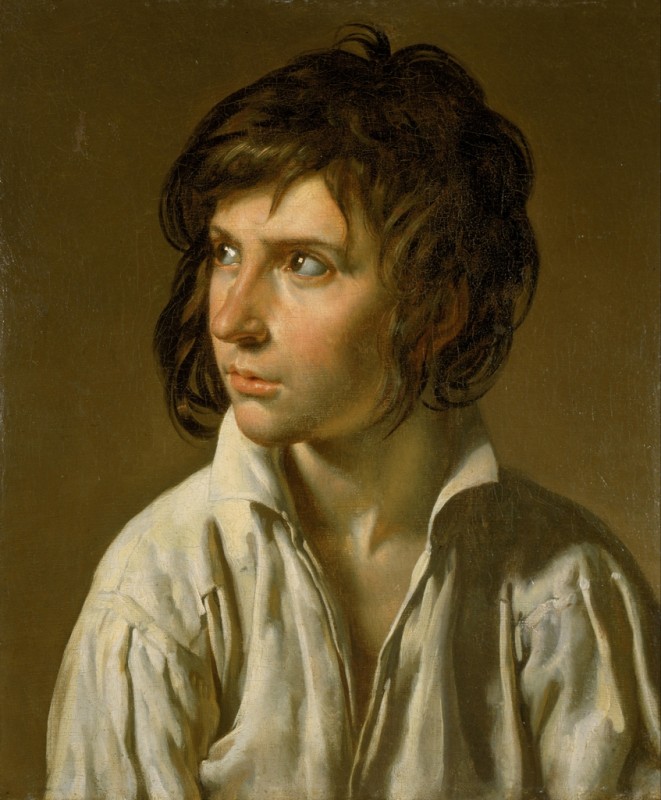 Girodet de Roussy-Trioson | Portrait of a Youth, c.1795 Portrait of a Youth, c.1795 | Girodet de Roussy-Trioson