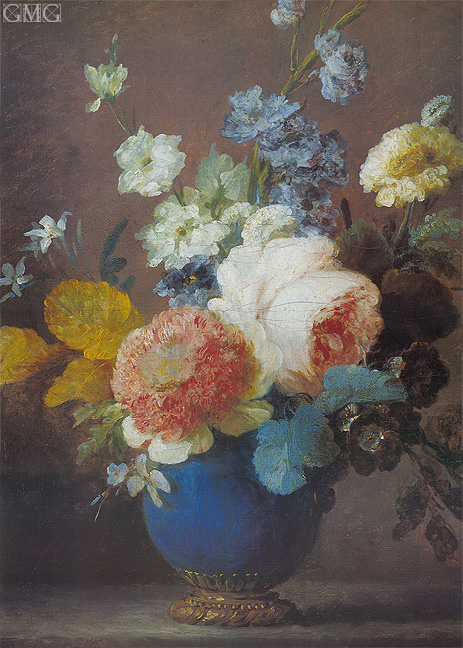 Vase of Flowers, n.d. by Vallayer-Coster | Painting Reproduction