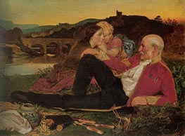 Autumn, c.1860/62 by Sandys | Painting Reproduction