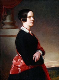 Portrait of Mrs. Sandys, the Artist's Mother, c.1845/50 by Sandys | Painting Reproduction