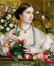 Grace Rose, 1866 von Sandys | Gemälde-Reproduktion