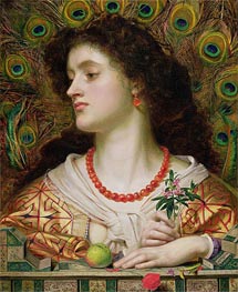 Vivien, 1863 by Sandys | Painting Reproduction
